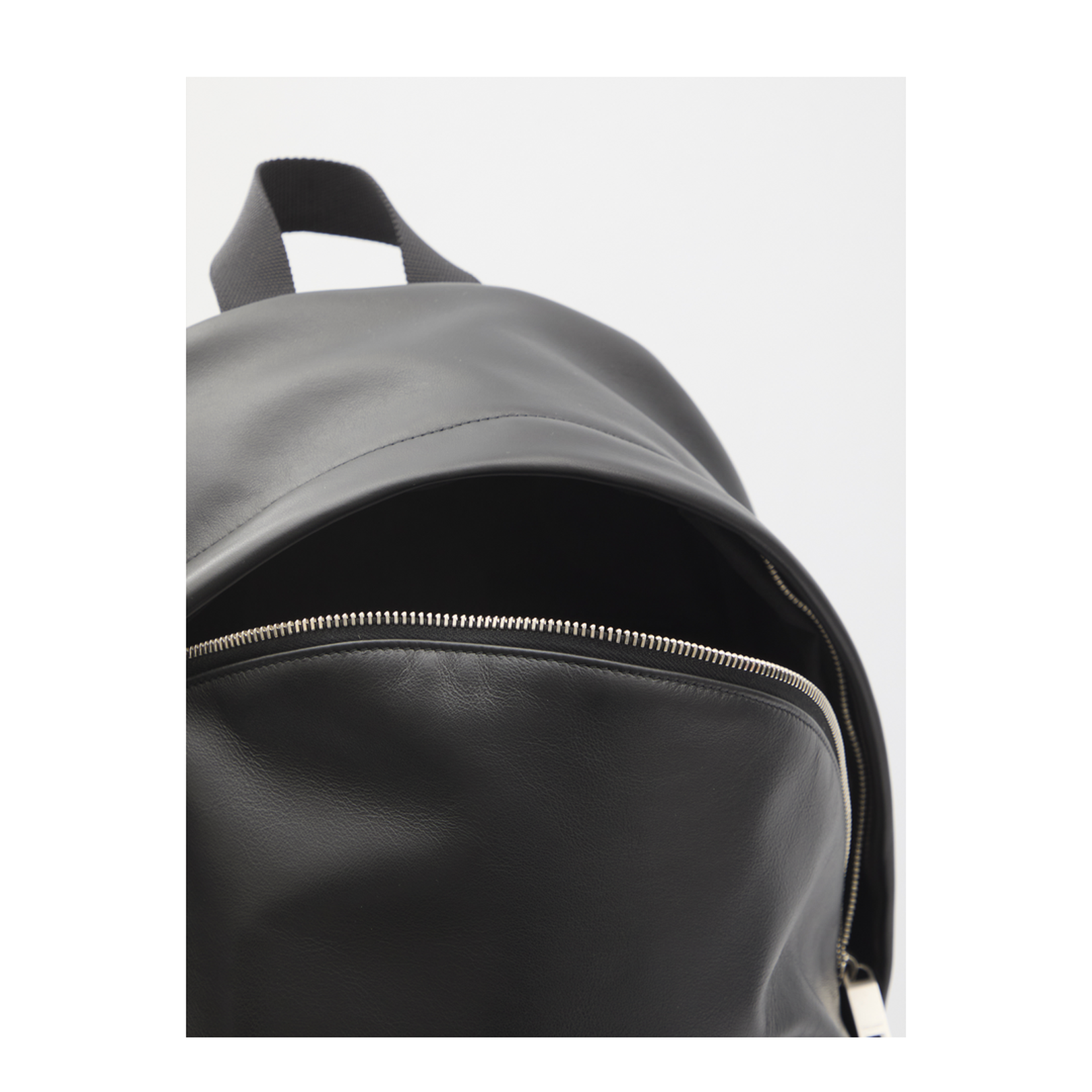 City Leather Backpack - Black