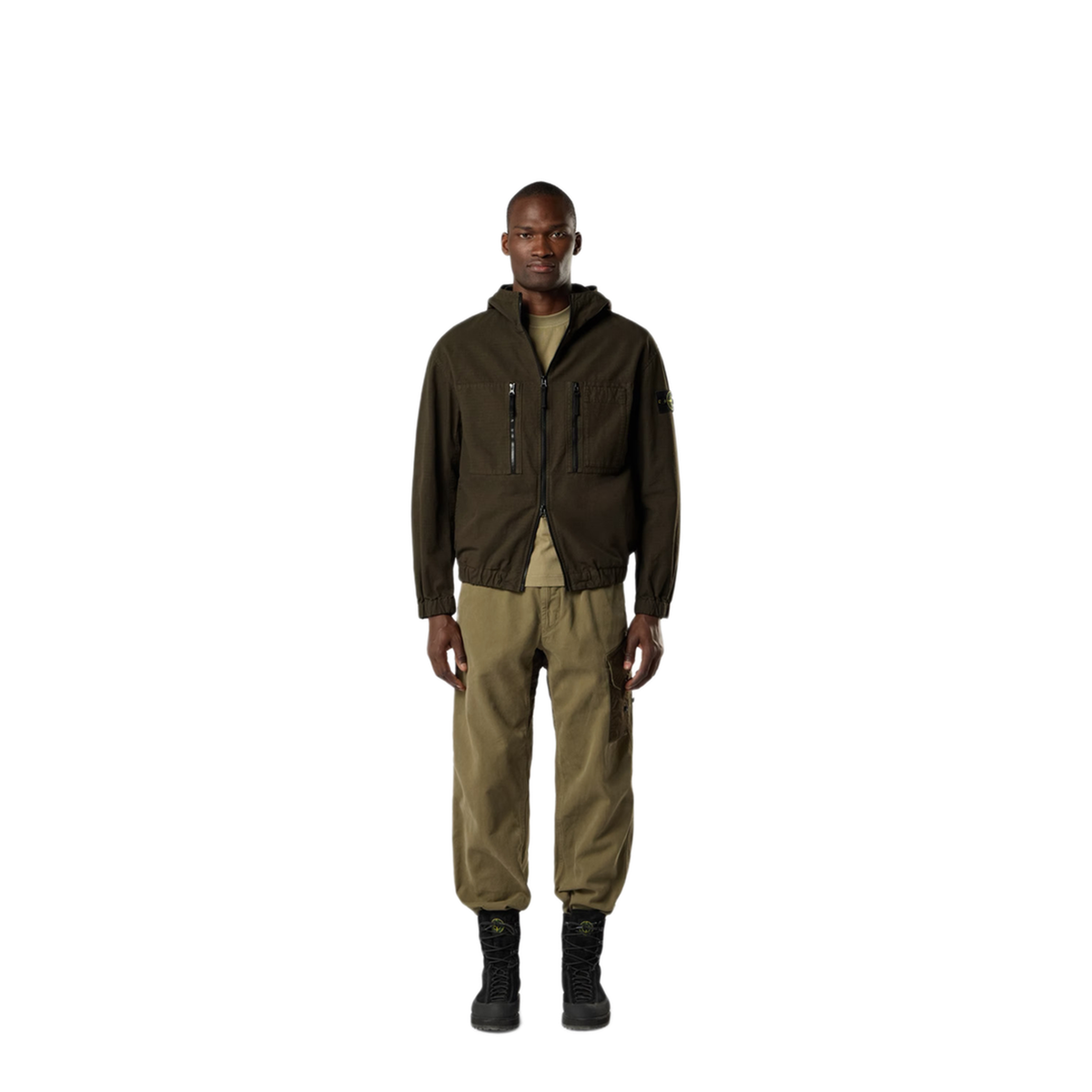 Cotton Ripstop Overshirt Jacket