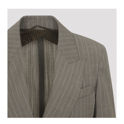 MAYFEYR - Max Mara - Acciaio Pinstripe Jacket - 2611041061600001