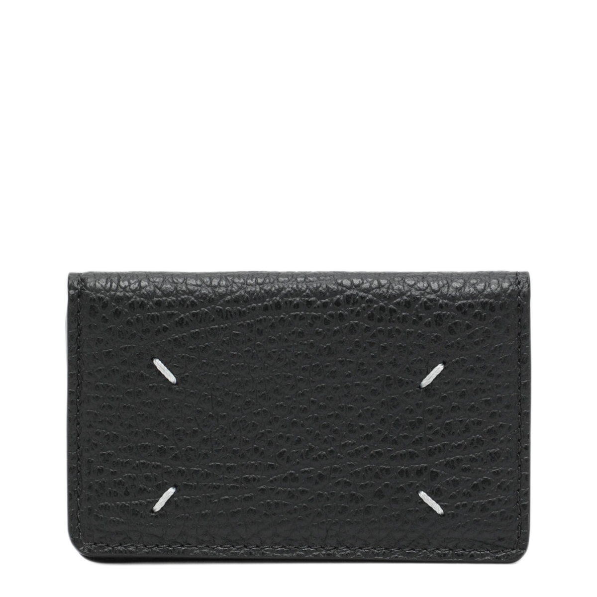 MAYFEYR - Maison Margiela - Black Four Stitches Card Holder - SA3VX0008UP4455T8013