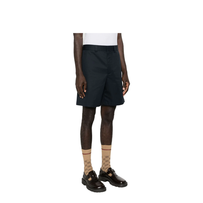 Double Cotton Twill Shorts