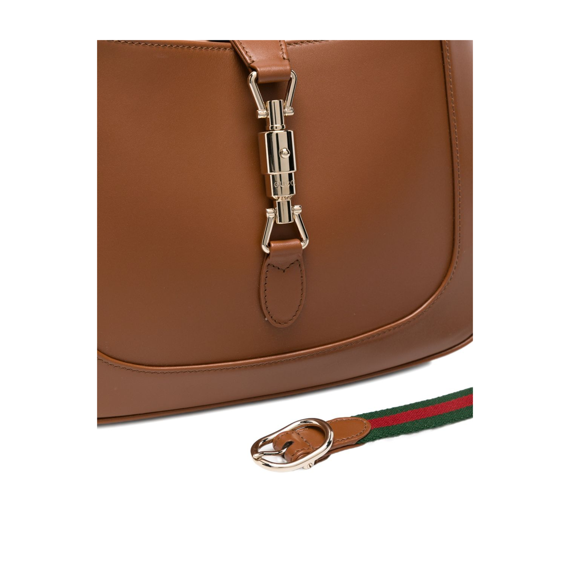 Jackie 1961 Medium Leather Shoulder Bag - Luggage Brown