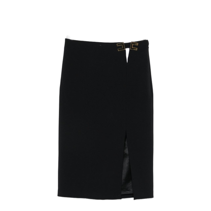 MAYFEYR - Elisabetta Franchi - Skirts Black - GO14761E2110