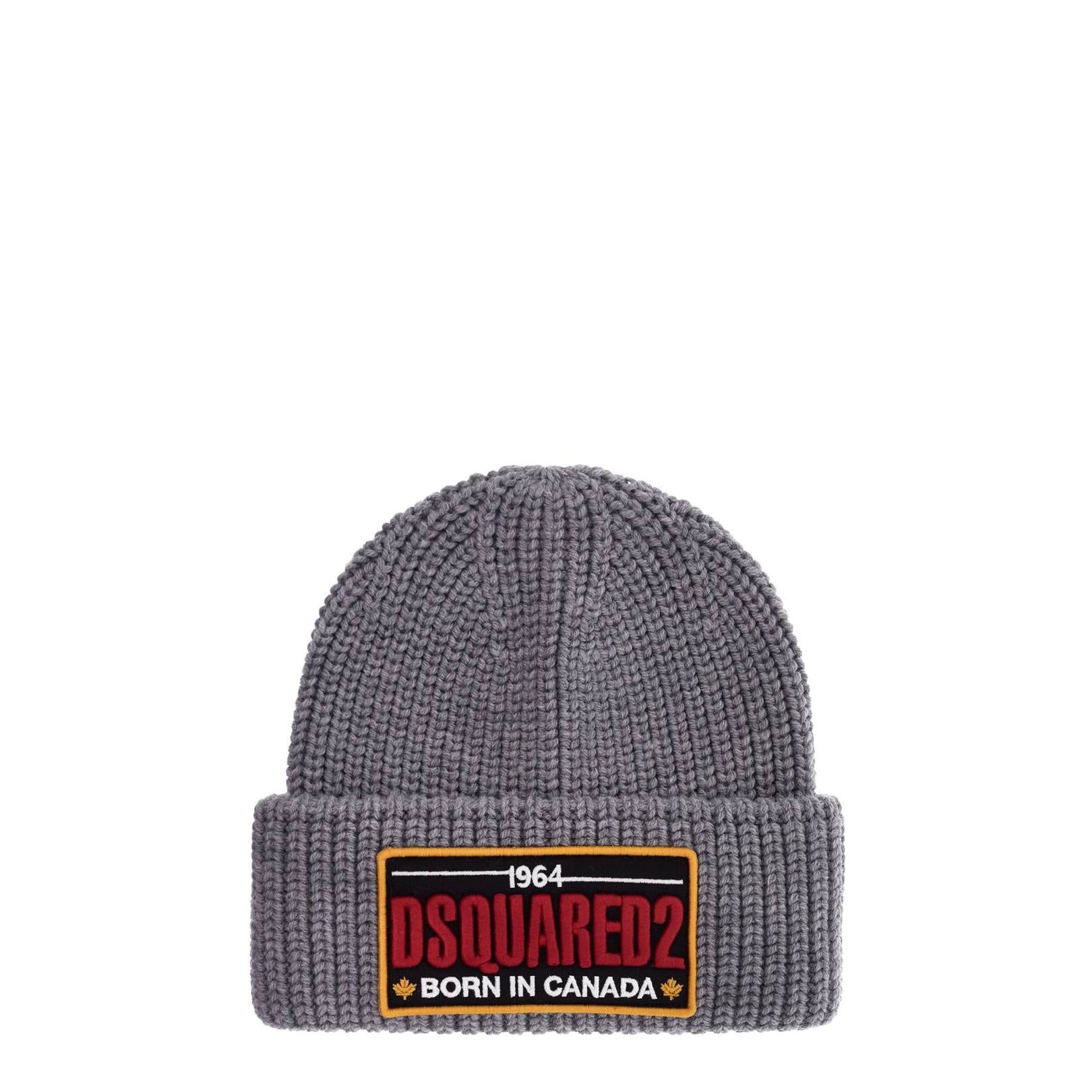 Dsquared2 "beanie hat with patch logo