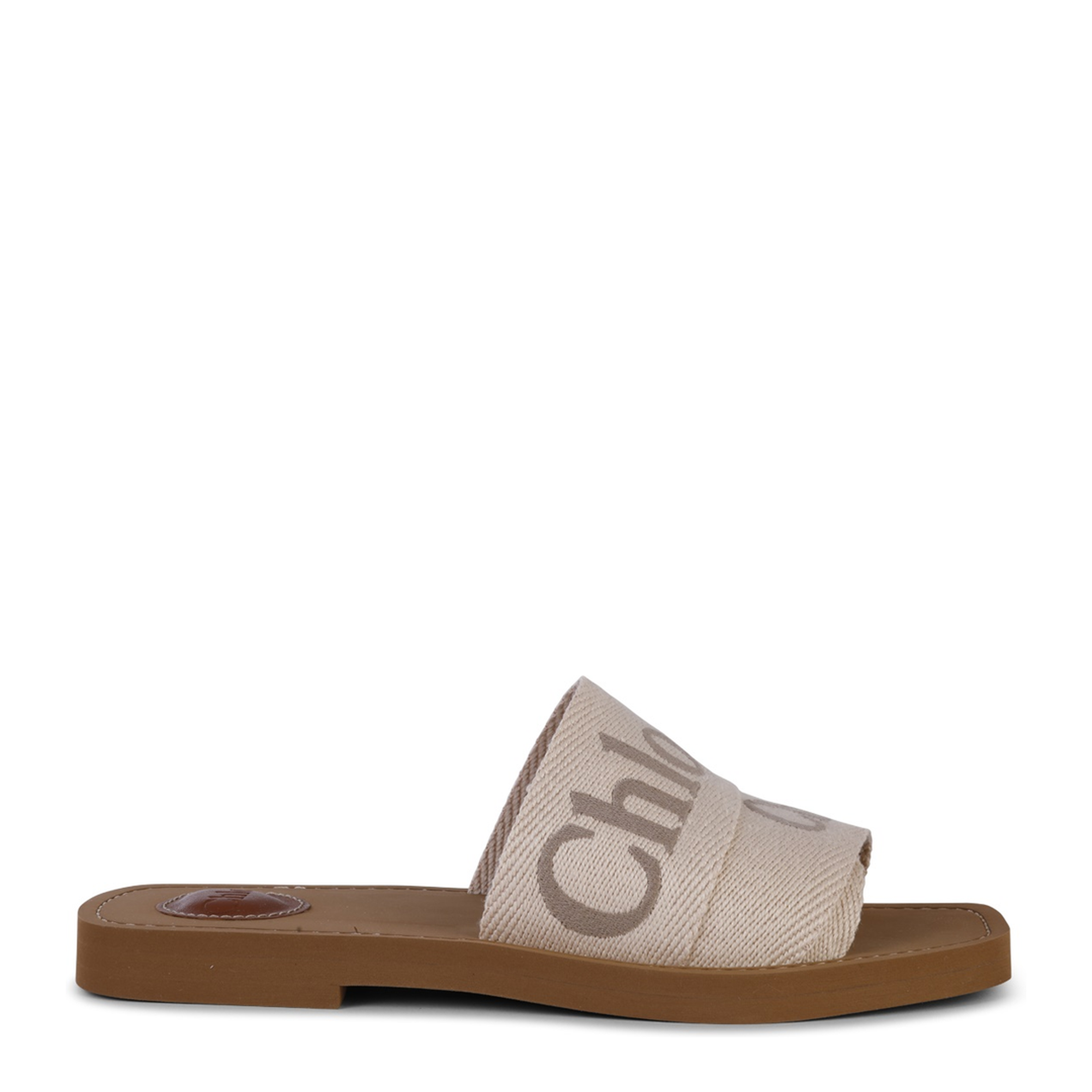 Woody Mule in Blush Beige