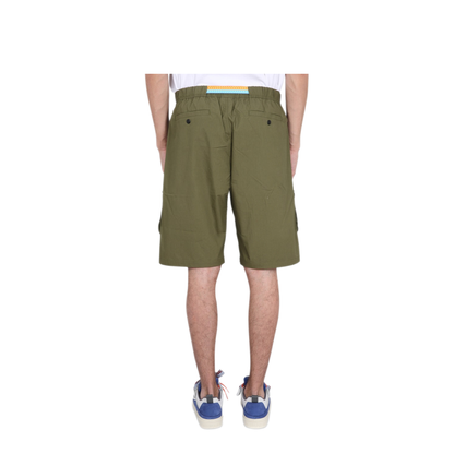 MAYFEYR - MARCELO BURLON COUNTY OF MILAN - Cargo Bermuda Cross - CMCS001S23FAB0015610