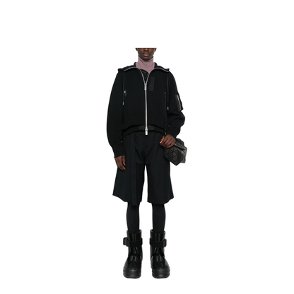 Sponge Sweat x Nylon Twill Hoodie