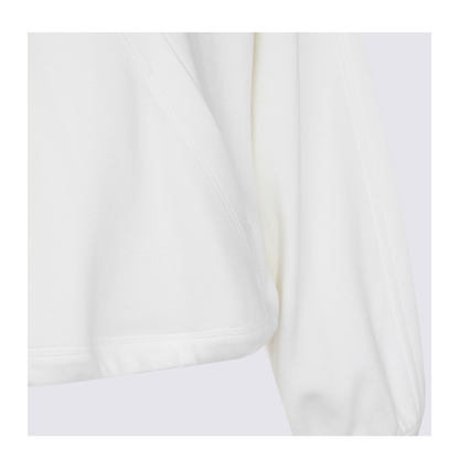 Hooded Zip-Up Sweatshirt in Technical Cotton Jersey