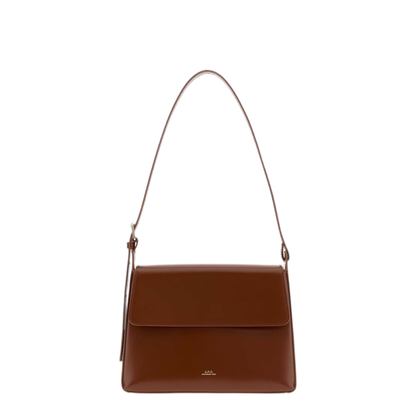 MAYFEYR - A.P.C. - Virginie Flap Shoulder Bag - PXBRUF61924CAD