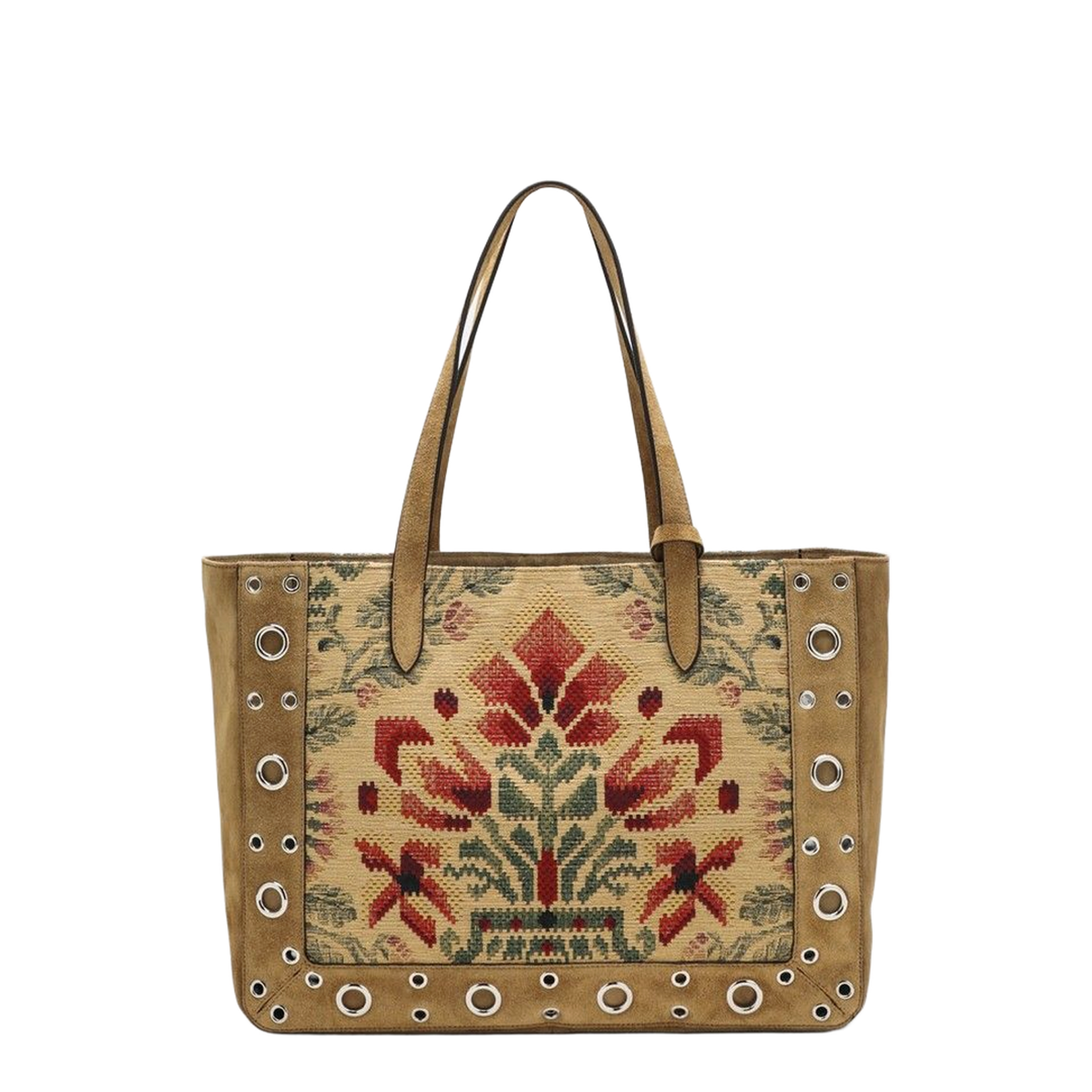 Medium Tote Bag Nellcôte in Jacquard Fabric