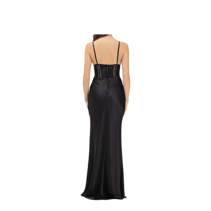 MAYFEYR - Elisabetta Franchi - Dresses Black - ABR5362E2110