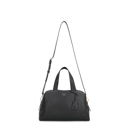 Large Leather Boston Bag