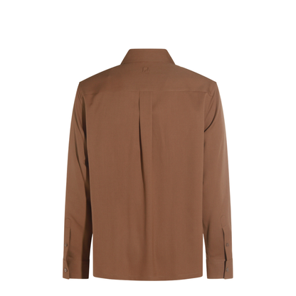 Rust-coloured Wool Shirt