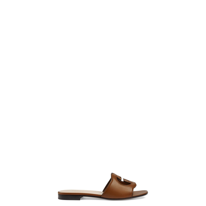 Sandals Leather Brown