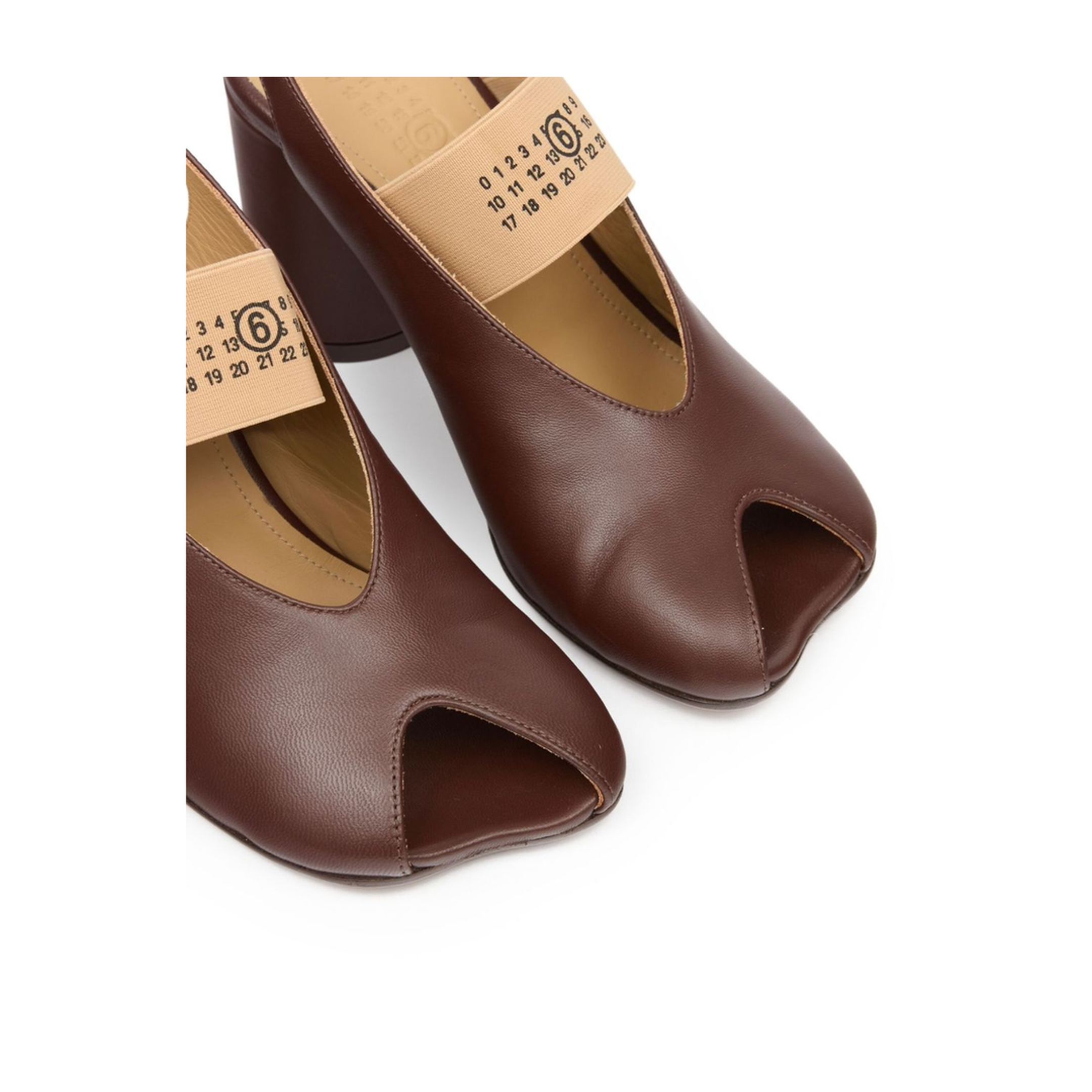 MAYFEYR - Mm6 Maison Margiela - Sandals Brown - S59WP0213P3628T2259