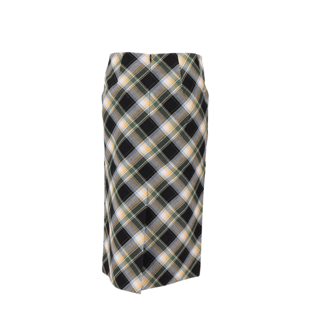MAYFEYR - SHUSHU TONG - Back Slit Straight Skirt - MWDESK09SNW684GP100