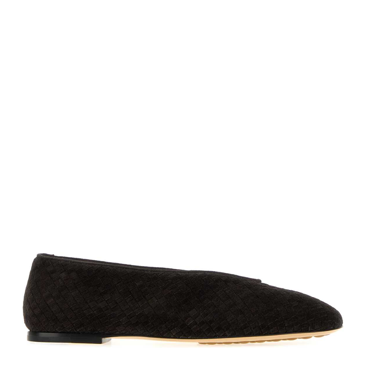 MAYFEYR - Bottega Veneta - Rosa Ballet Flat Intreccio - 837887V74J12006