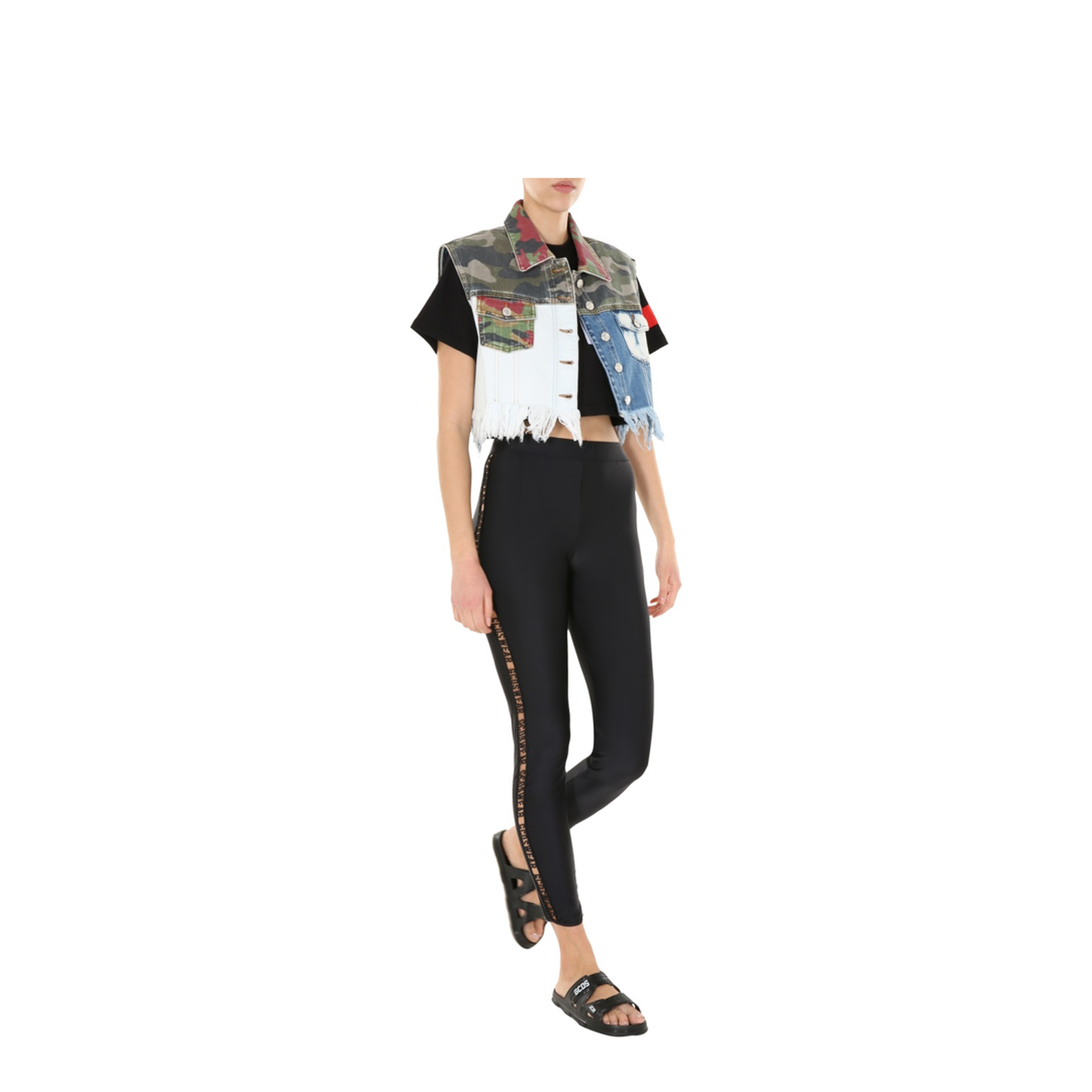 MAYFEYR - GCDS - Denim Vest - SS20W040074MX