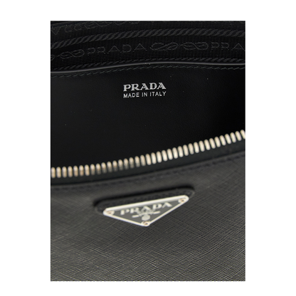 Saffiano Leather Clutch Bag