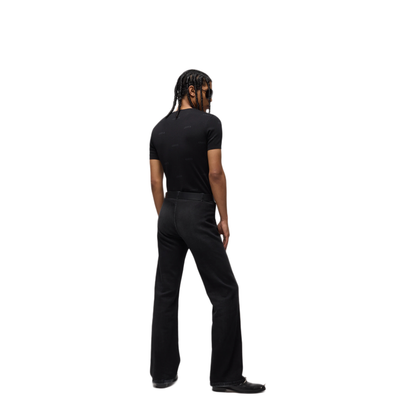 Wool And Silk Blend Jacquard T Shirt