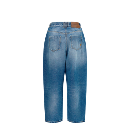 MAYFEYR - Balmain - Barrel Denim Jeans - HF1MH060DG266FF