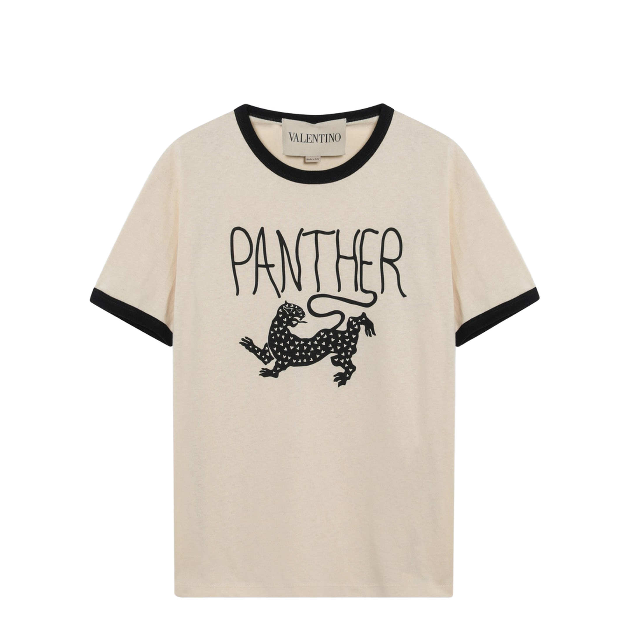 Beige Cotton T-Shirt