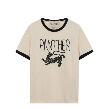 Beige Cotton T-Shirt
