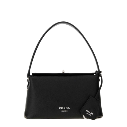 MAYFEYR - Prada - Black Leather Handbag - 1BC3072ZVDF0002