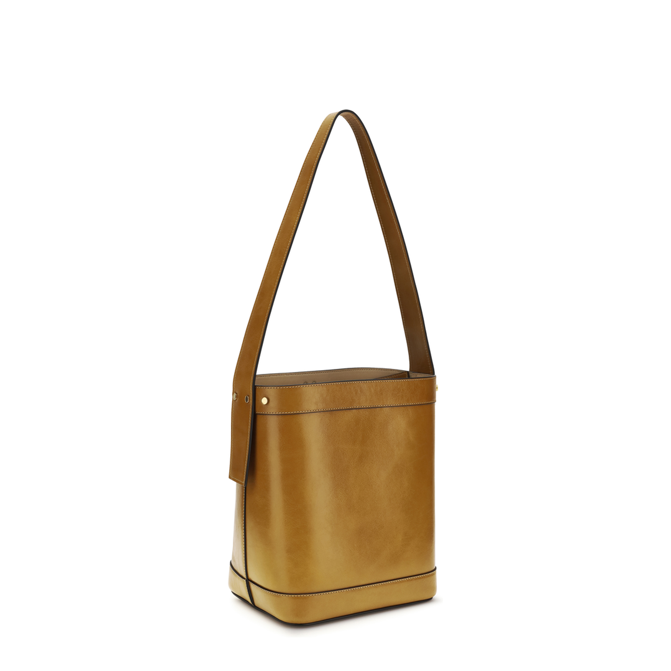 MAYFEYR - Versace - Small Leather Pivot Bucket Bag - 10234601A17453