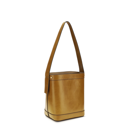 MAYFEYR - Versace - Small Leather Pivot Bucket Bag - 10234601A17453