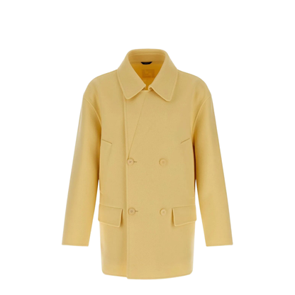 MAYFEYR - Fendi - Wool Double-Breasted Pea Coat - FW1415AOYA