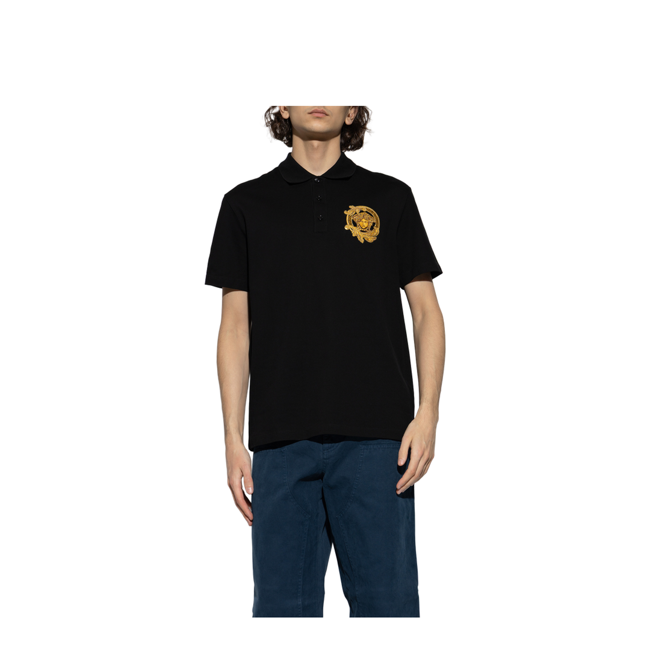 MAYFEYR - Versace - Polo With Patch - 10139061A167391B000