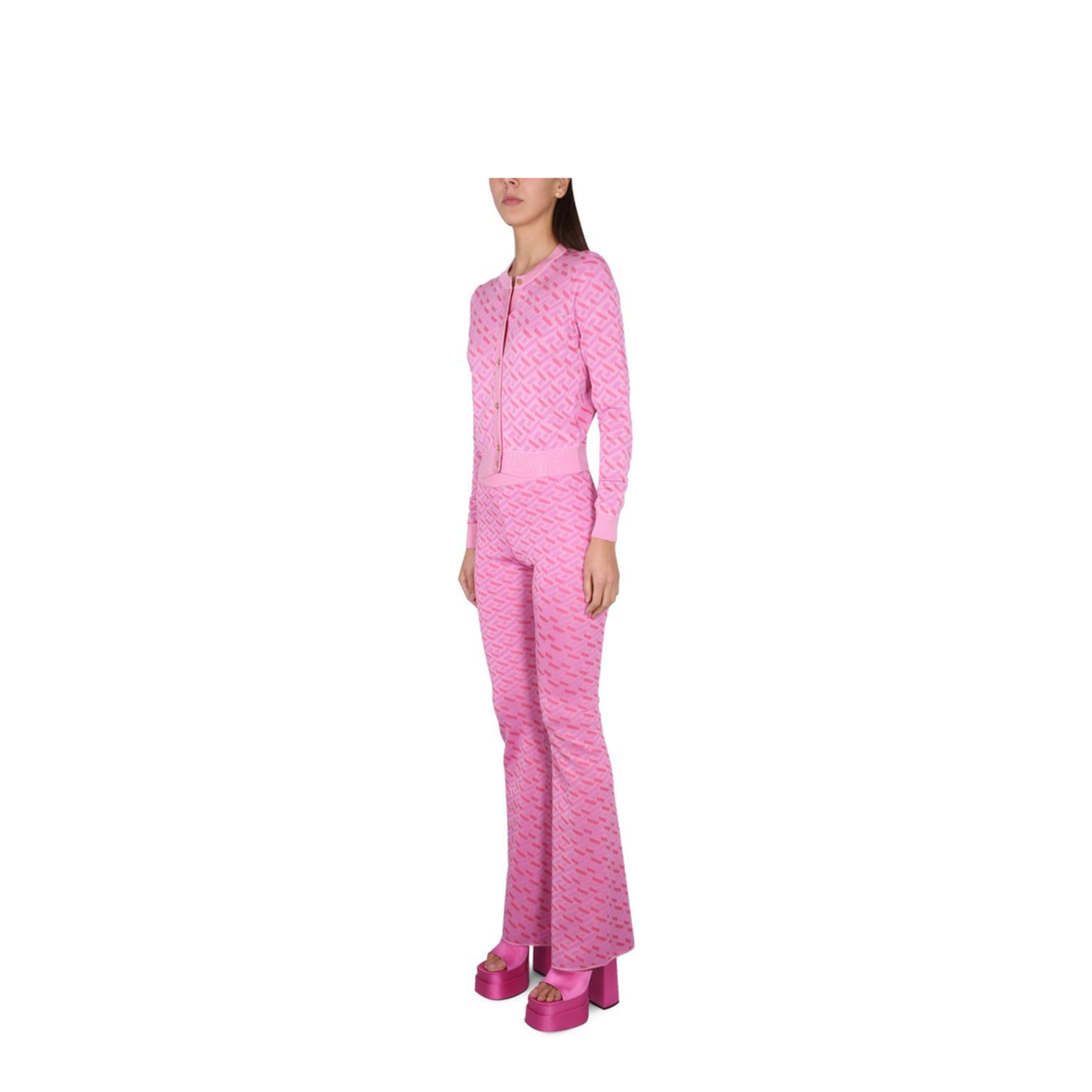 Jacquard Cardigan La Greca
