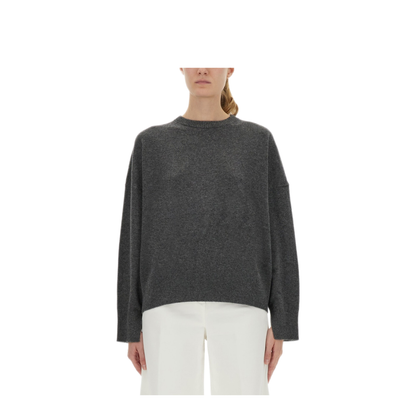 MAYFEYR - Loulou Studio - Cashmere Sweater - ANAALDSANTHRACITEMELANGE