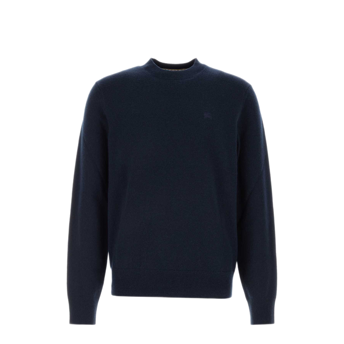 MAYFEYR - Burberry - Midnight Blue Stretch Cashmere Blend Sweater - 8113086A1222