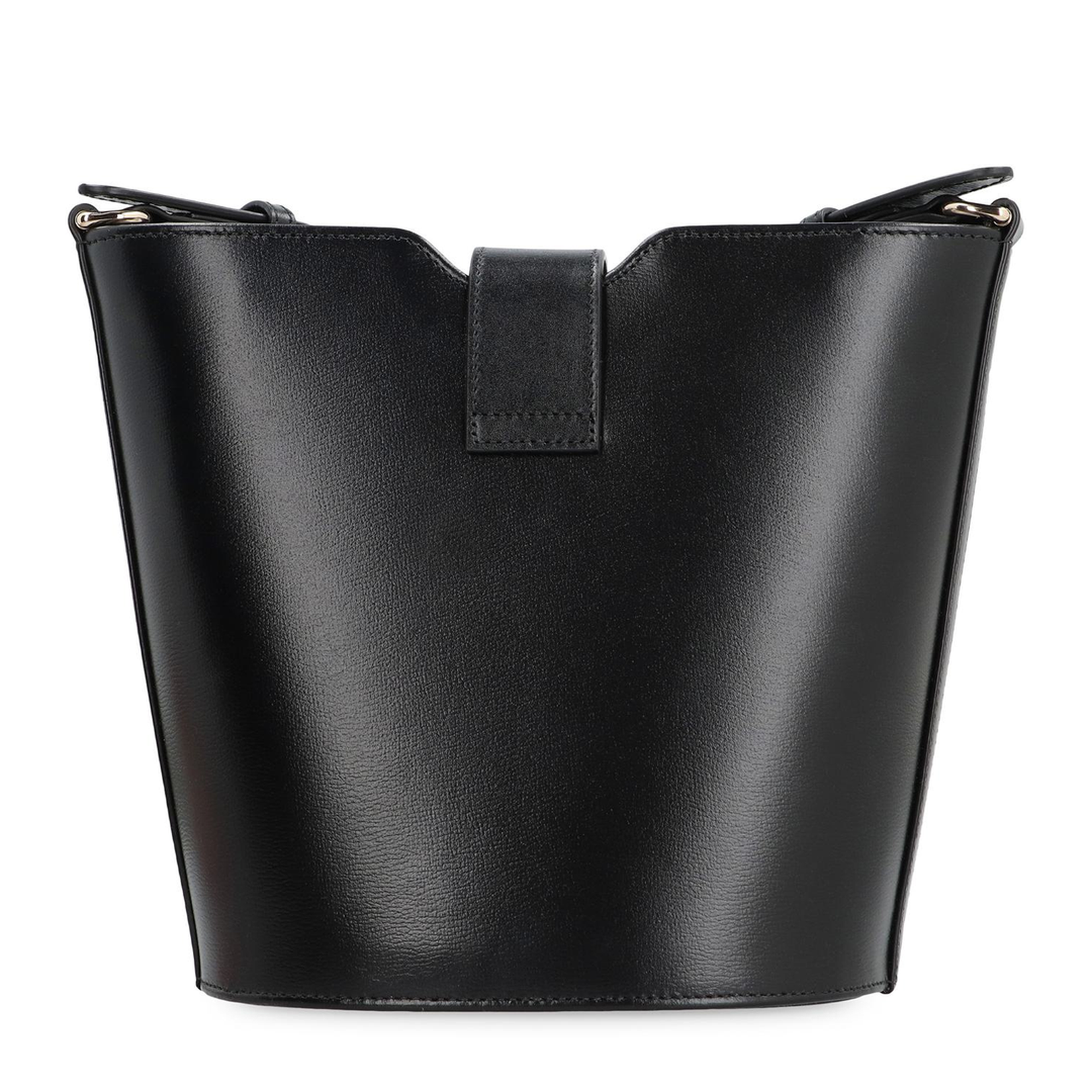 Diana Small Leather Tote Bag - Black