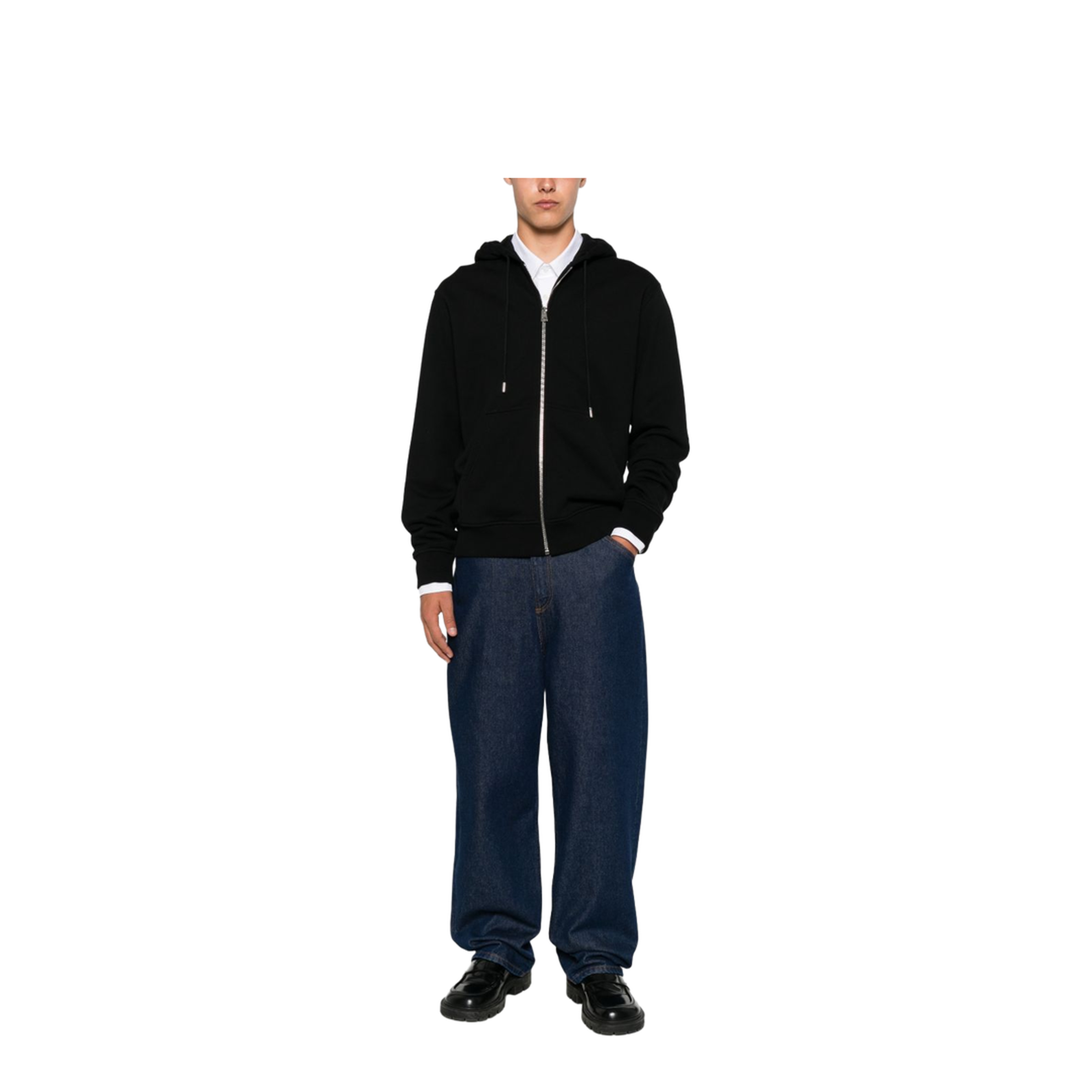 MAYFEYR - Givenchy - Hooded Cotton Sweatshirt In Black - BMJ0NJ3YU8001