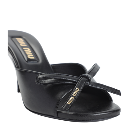 MAYFEYR - Miu Miu - Lamb Leather Slippers - 5XX662F07579N