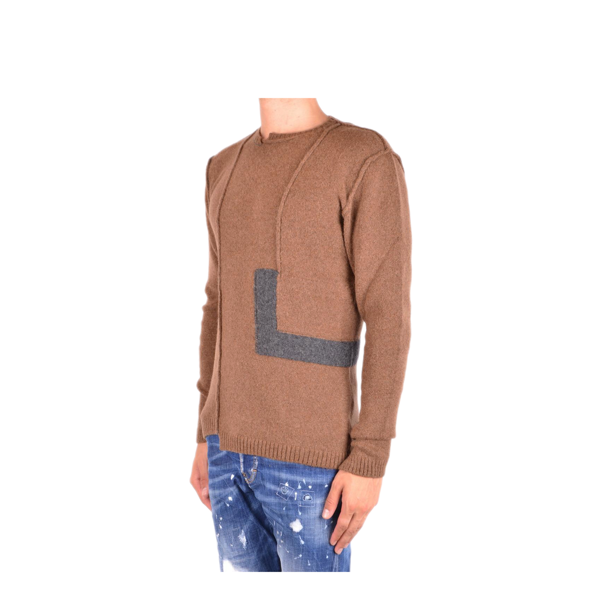 MAYFEYR - ISABEL BENENATO - Sweater Camel - UK22F1804