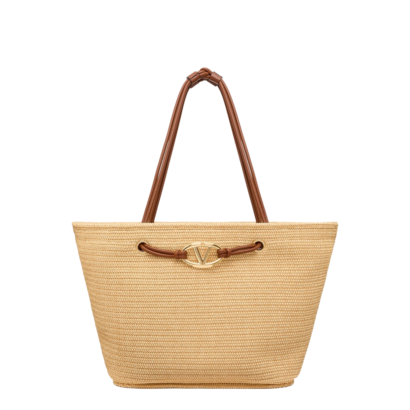 Golden Leather Bag with Sequins and Crystals
