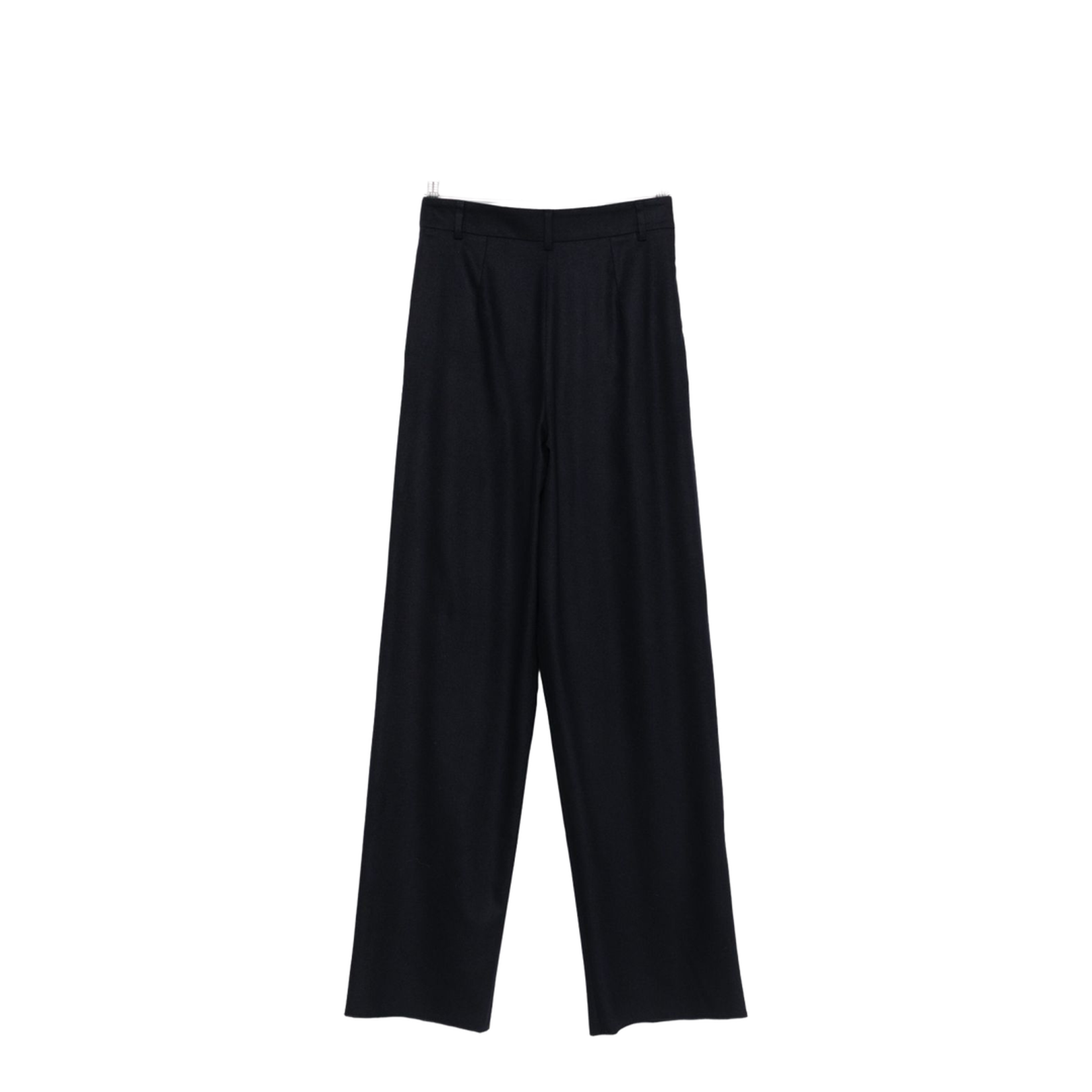 Wool Checked Trousers