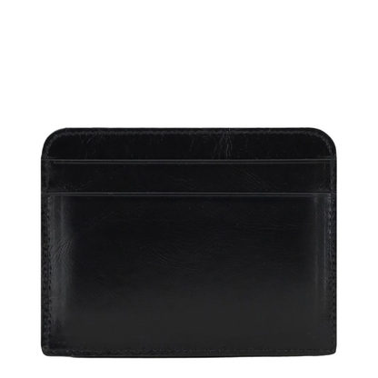 Iconic Card Holder in Shiny Leather in Black