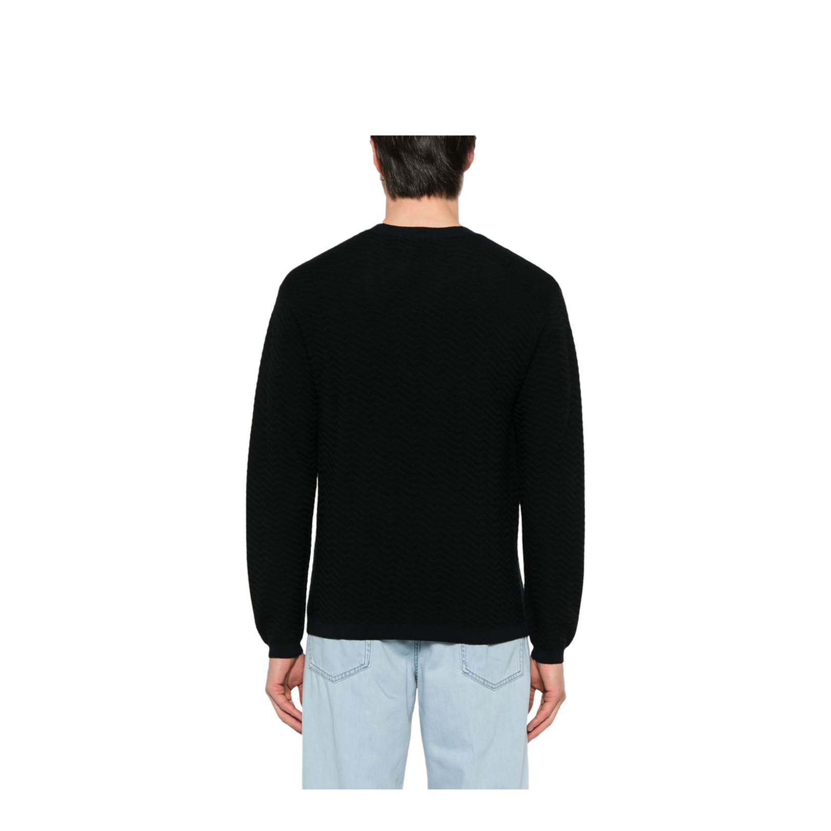 Wool Blend Crewneck Sweater