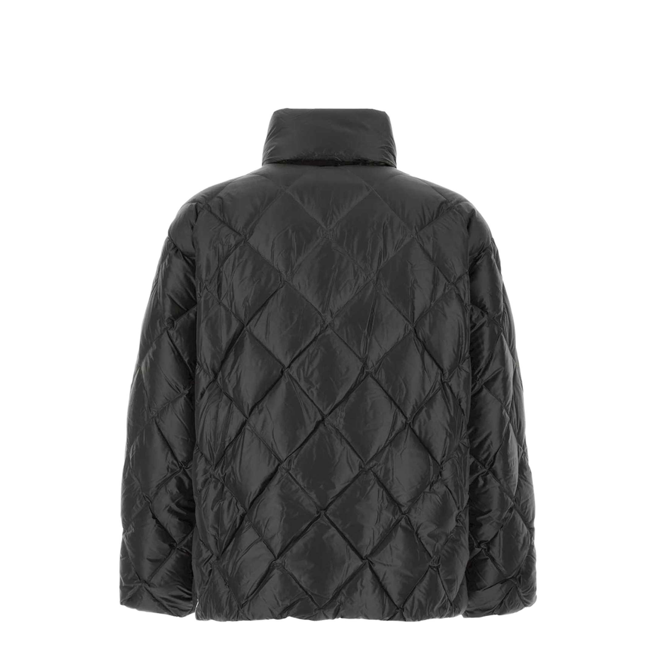 Black Nylon Down Jacket