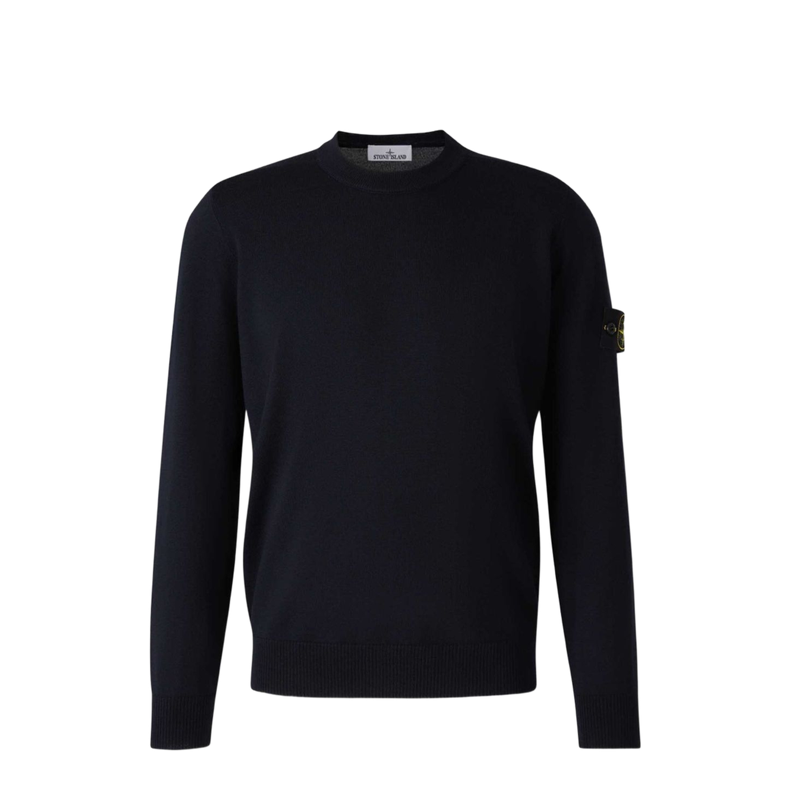 Knit Crewneck Sweater in Light RWS Pure Wool