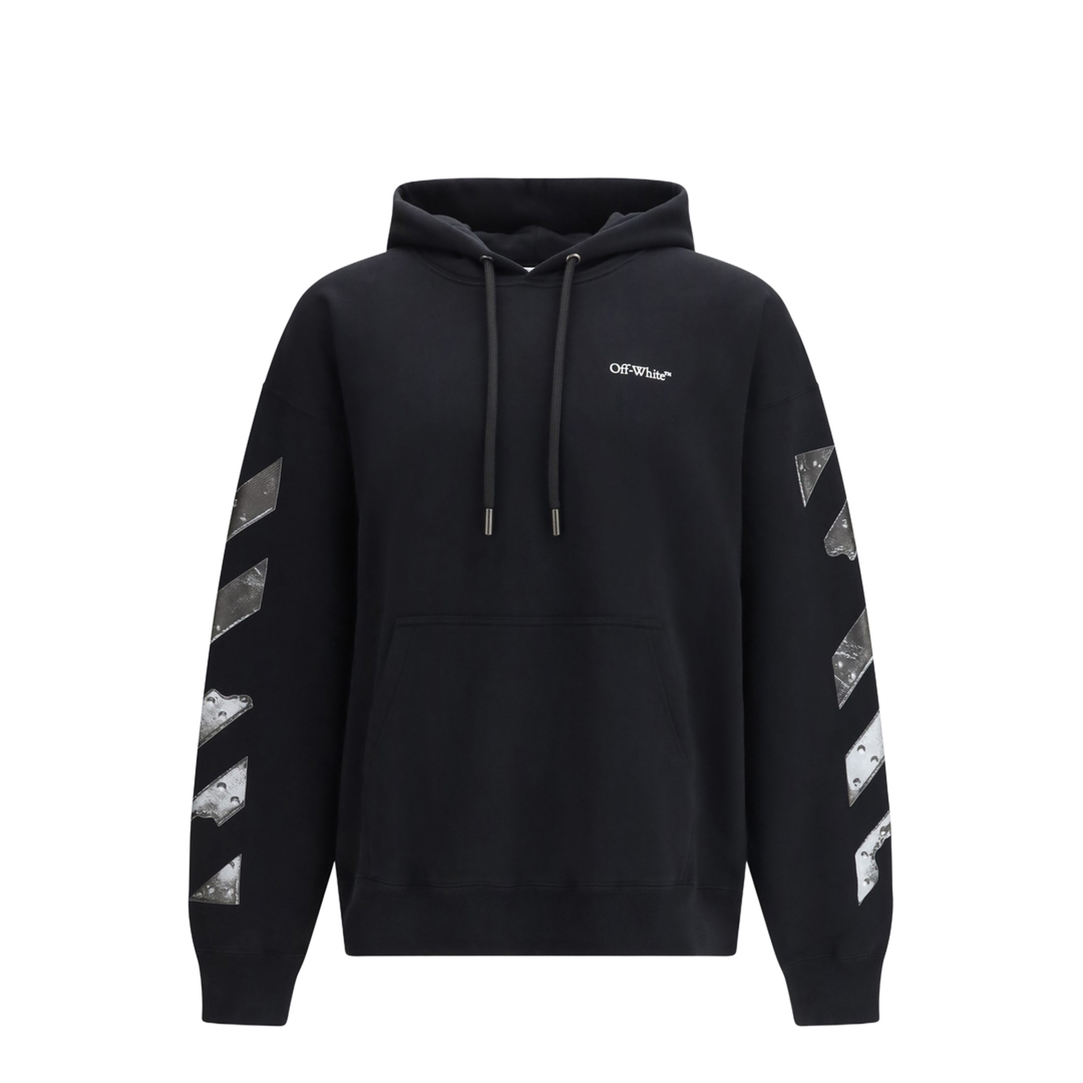 Caravaggio Print Zipped Hoodie