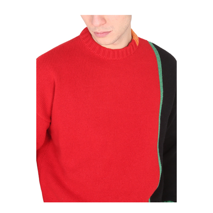MAYFEYR - RIGHT FOR - Multicolor Mesh Sweater - A2202WOPA993040