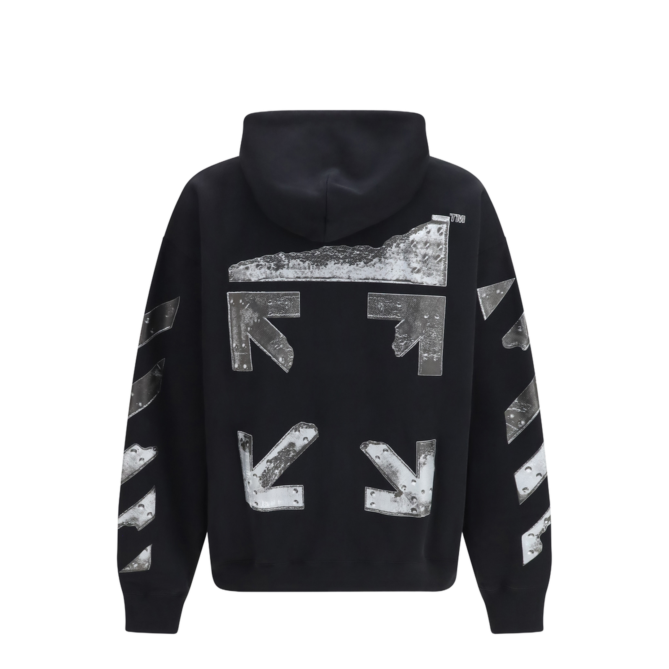 Caravaggio Print Zipped Hoodie