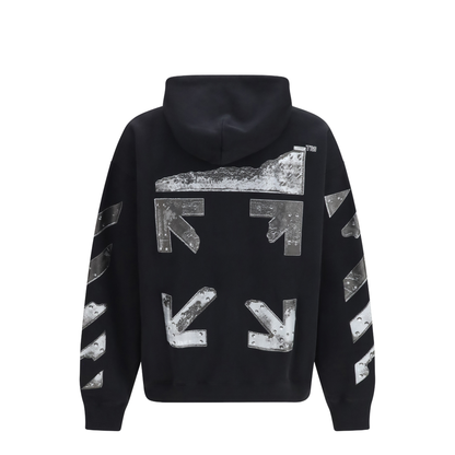 Caravaggio Print Zipped Hoodie