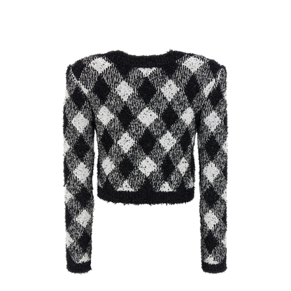 Vichy Tweed Short Jacket